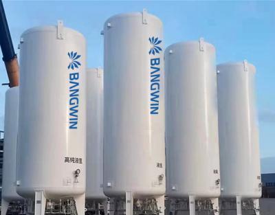 Oxygen, Nitrogen and Argon Storage Tanks – Cryogenic Industrial Gas Storage Tank Manufacturer